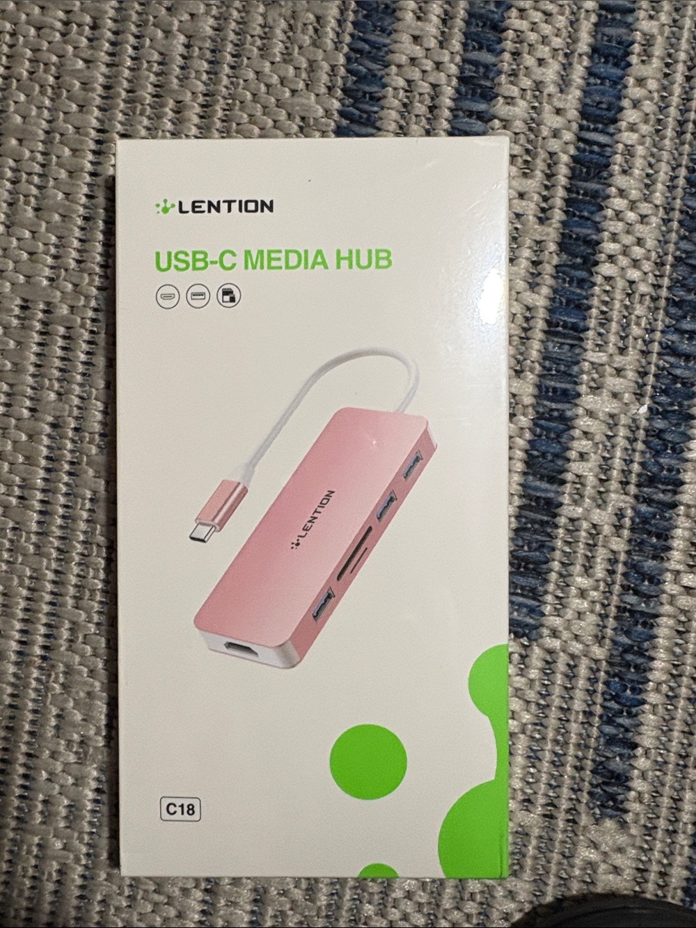 USB-C Media Hub - Pink